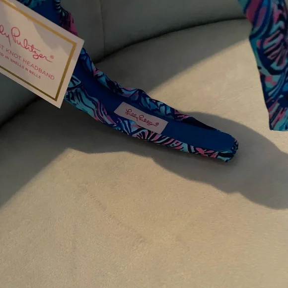 Lilly Pulitzer Blue and Pink Headband - Picture 4 of 5